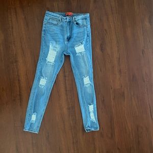 Distressed Jeans